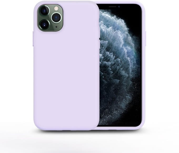 Nano Silicone Back Hoesje Geschikt voor iPhone 11 Pro Max – Lila
