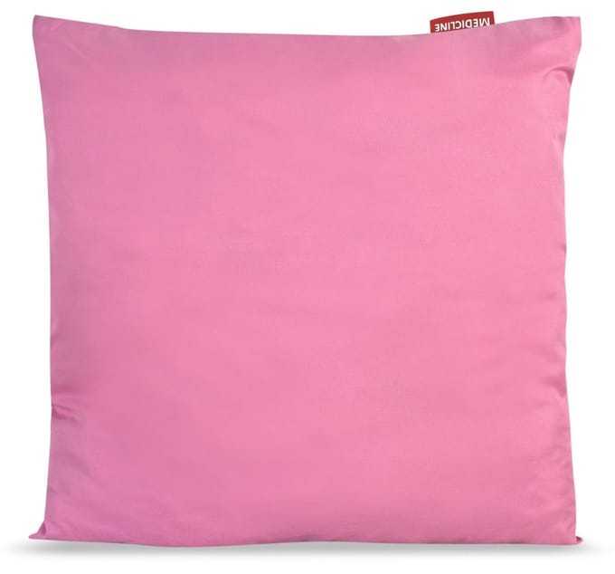Kussen 40x40 cm anti-allergisch microvezel roze siliconen