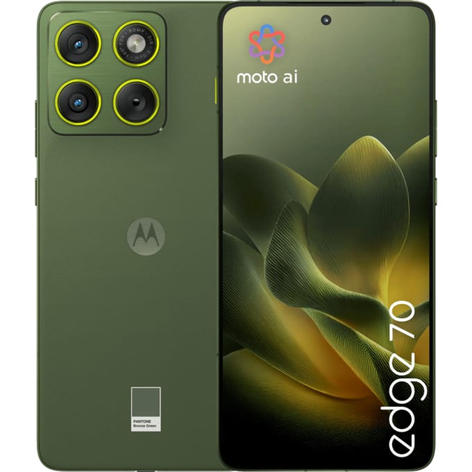 Motorola edge 70 17 cm (6.7) Dual SIM Android 16.0 5G USB Type-C 12 GB 512 GB 4800 mAh Groen