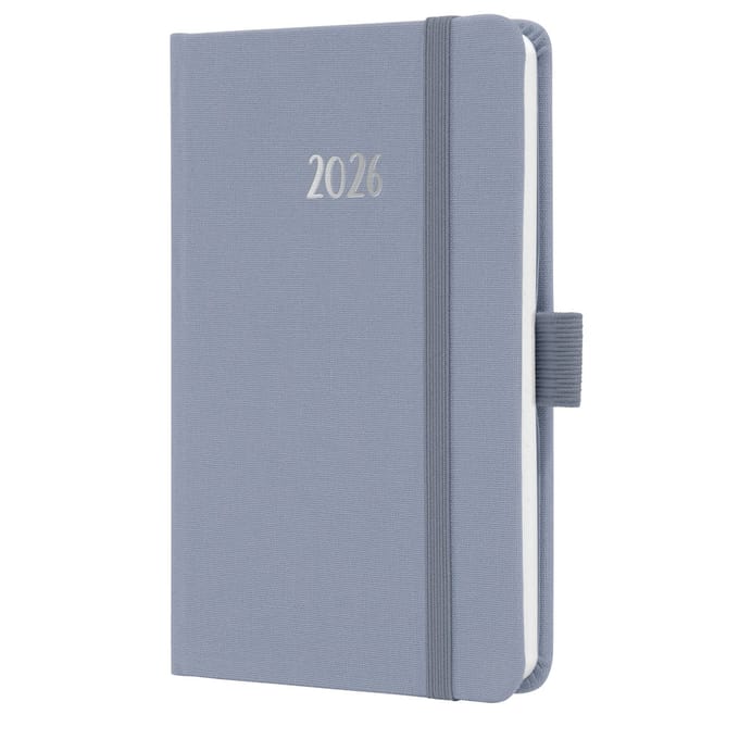 Sigel weekagenda Feel 2026 formaat A6 Light Lilac hardcover