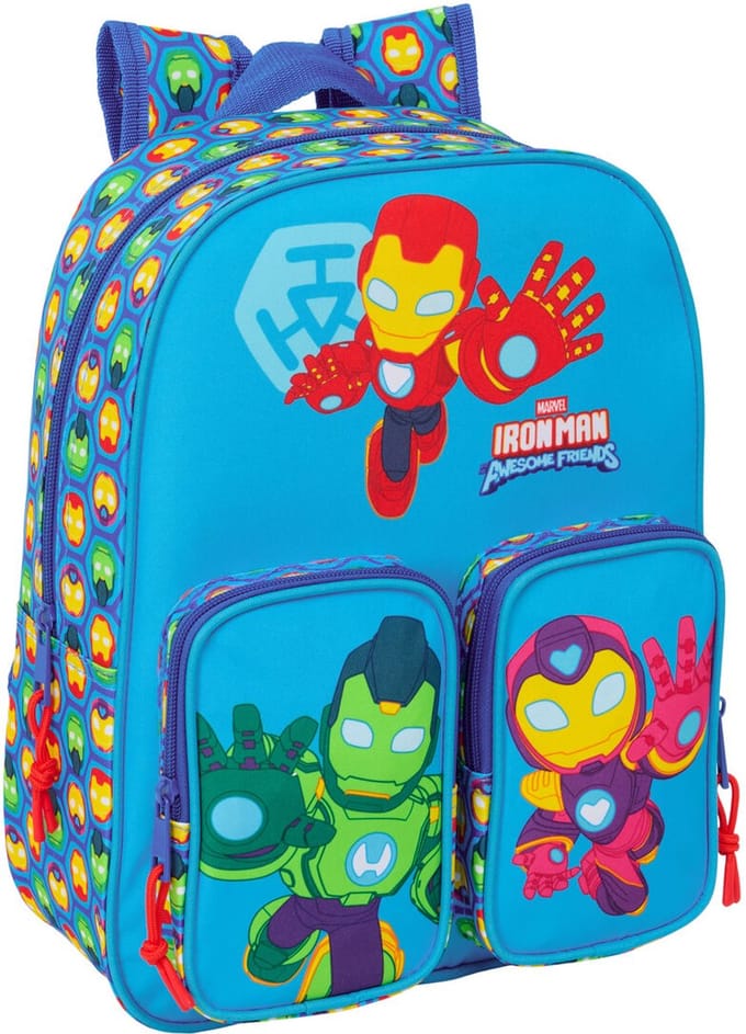 Schoolrugzak Iron Man Multicolour 26 x 34 x 11 cm