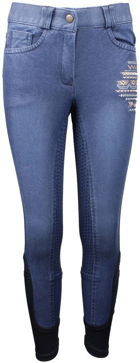 Mondoni Eivissa Kinder Rijbroek - Maat: 152 - Jeans - Jeans