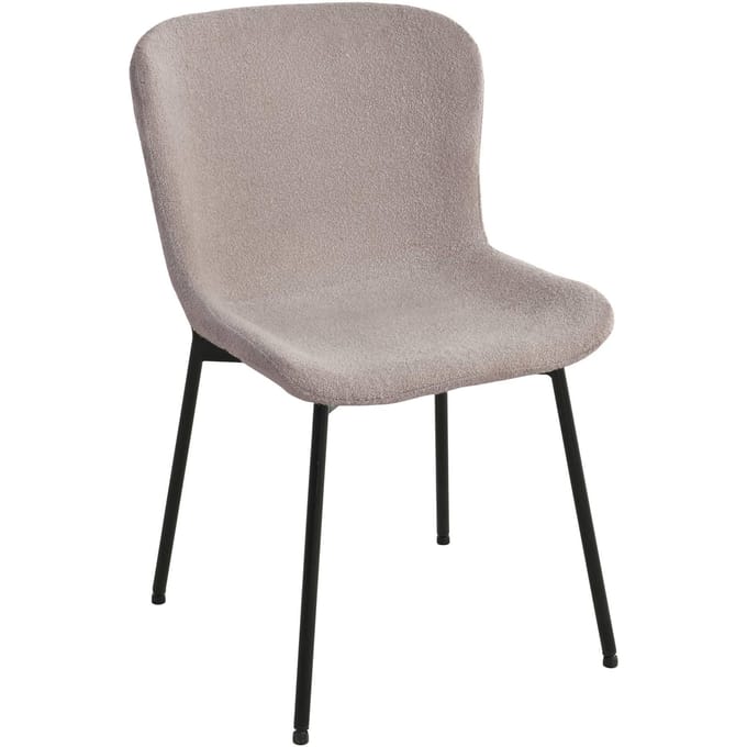 Set van 2 eetkamerstoelen Maceda bouclé | House Nordic
