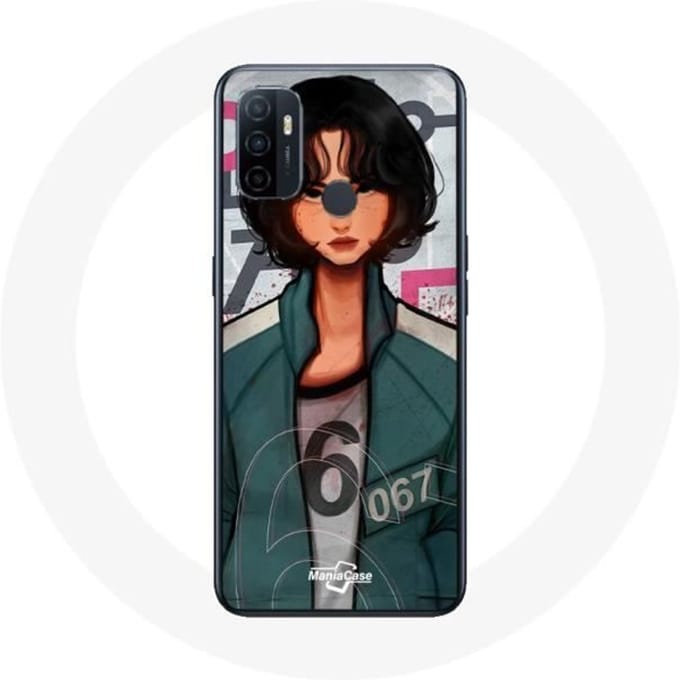 Oppo A53 hoesje Squid Game Kang Sae Byeok-serie