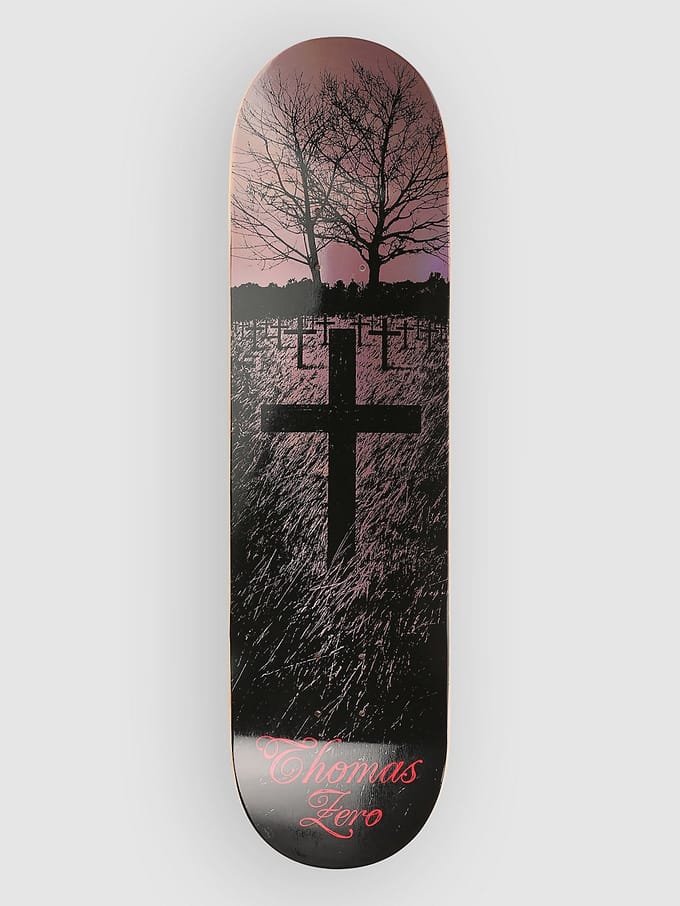 Zero Thomas Life And Death Bronze Iri 8.25" Skateboard Deck bruin