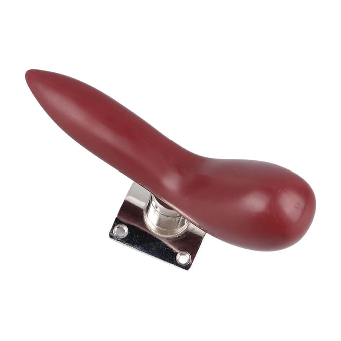 Fagot Handzadelhouder Plastic Duimsteun met Metalen Beugel Houtblaasinstrument Accessoire brown