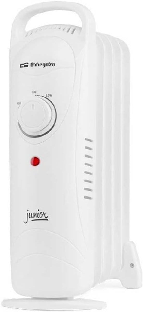 Elektrische Radiator - Olie Radiator - Ruimte Verwarmen - 700 Watt Vermogen - Compact Formaat - Wit