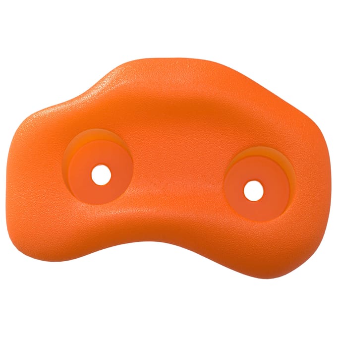 vidaXL Klimgreep 2 pcs Oranje 100 x 67 x 43 mm PP