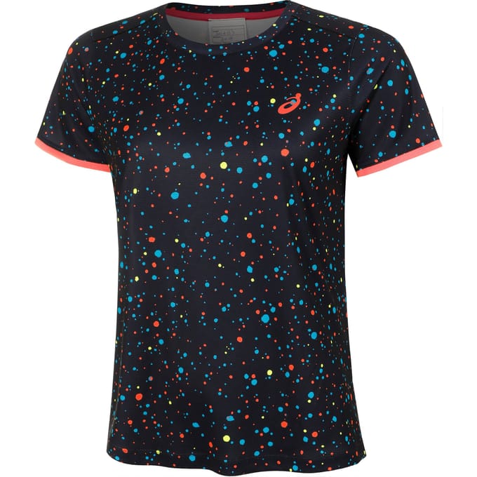 ASICS T-shirt Dames-Donkerblauw