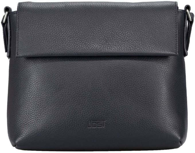 JOST Leren schoudertas Vika Shoulder Bag Blue donkerblauw