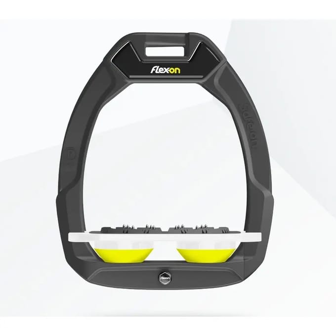 Veiligheidspaluwen Plat Ultra Grip Antraciet/Wit/Geel Flex-On Safe-On