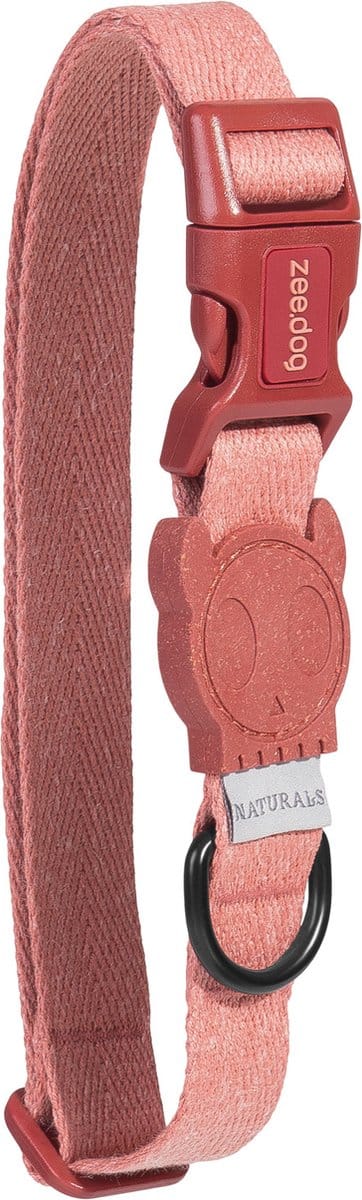 Zee.Dog Canyon Halsband Lichtroze - Hondenhalsband - M
