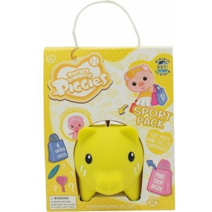 Pocket Money Piggies - Sports Pack Opbergen