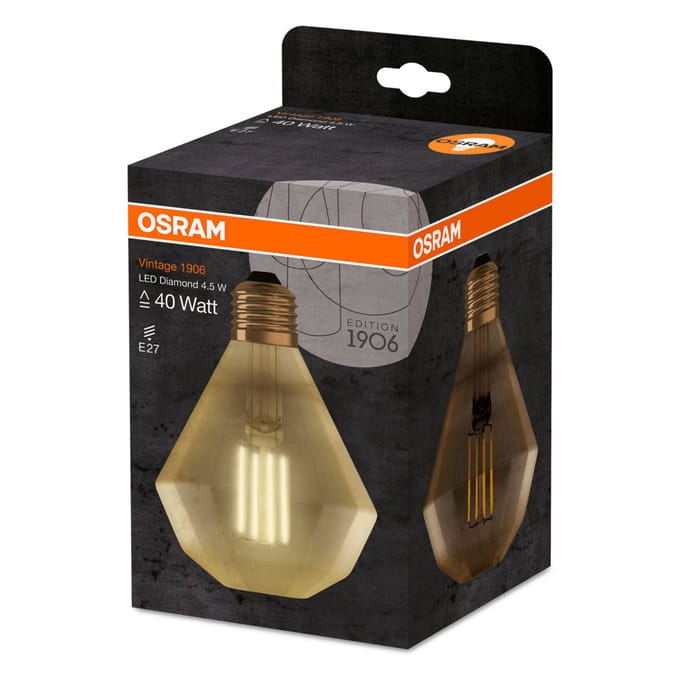 Osram LED spot Vintage 1906 Diamond 4.5W/825 (40W) Gold E27