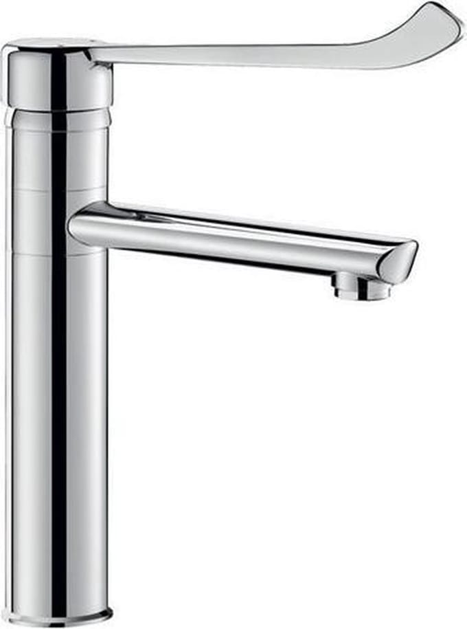 Mechanische wastafelmengkraan hoogte 165 mm