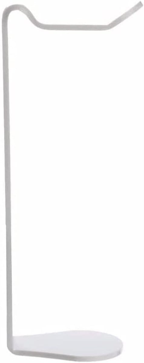 Hoofdtelefoonstandaard - Headset houder - Bureau organiseren - Stabiele acryl basis - 10.5x9.5x25cm - Wit
