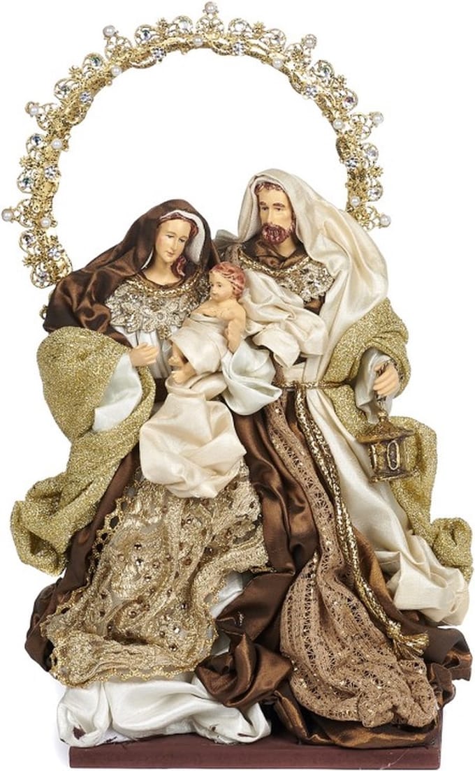 Goodwill - Kerstfiguur - Bruin - H34 cm