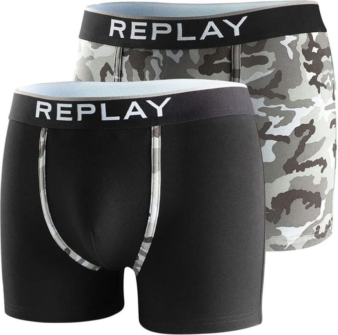 Replay underwear 2-pack boxers