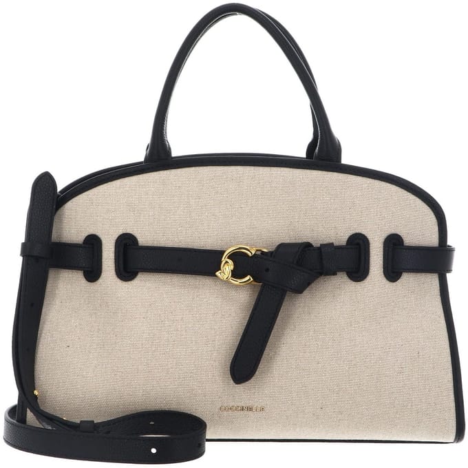 Coccinelle Sabine - Handtas 34 cm (natural/noir)