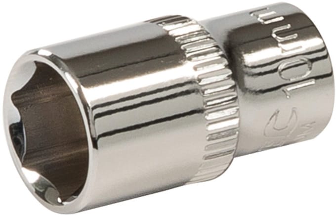 Silverline Zeskantige 1/4 metrische dop 10 mm