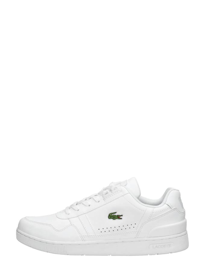 Lacoste - Maat 40 - T-Clip 0722 1 Sma Heren Sneakers - Wit