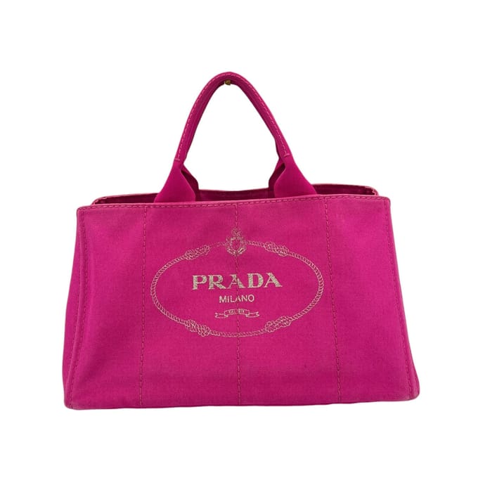 Prada stoffen draagtas Canapa