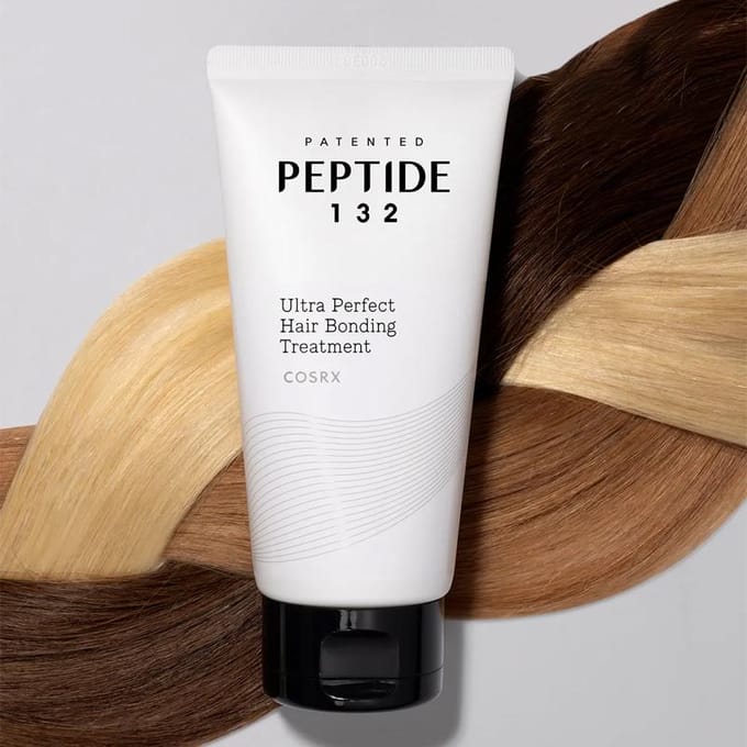 [COSRX] Peptide 132 Ultra Perfect Hair Bonding Treatment 120ml white