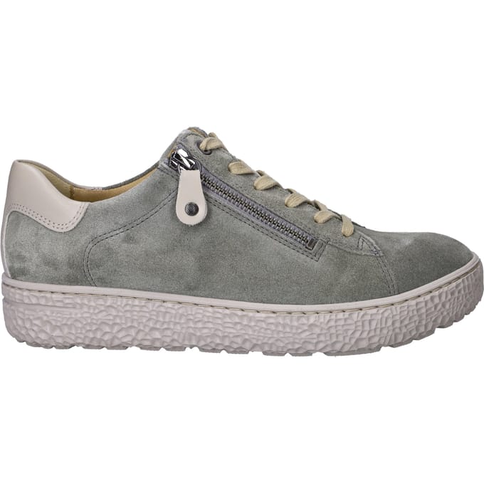Hartjes - 162.1417/99 - Dames veterschoenen - Kleur: Groen - Maat: 41