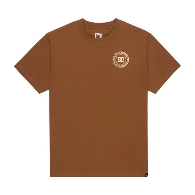 Dc Shoes Corpo Fb T-shirt Met Korte Mouwen Bruin L Man