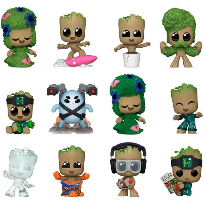 Beeldje Educa Borras Mistery Minis Marvel I am Groot
