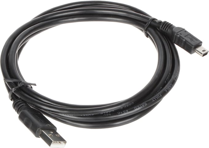 Gembird A Plug - Mini USB 2.0 - 1.8 meter