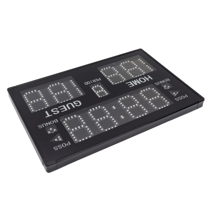 Indoor Tafelmodel Elektronisch Scorebord Multisport 11 Cijfer LED voor Wedstrijd Training GA30B 100?240V EU gray