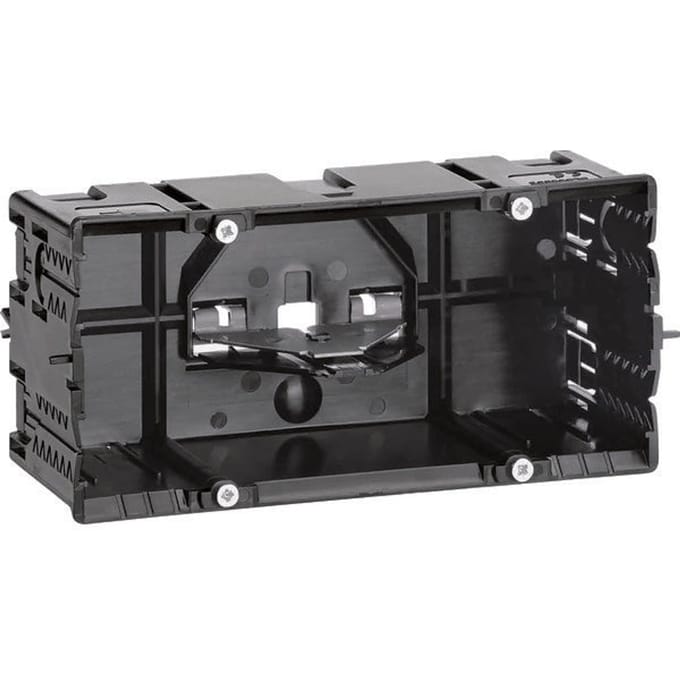 Hager GLS55002 Inbouwdoos Apparaat-inbouwdoos (b x h x d) 52 x 68.5 x 140 mm Zwart 1 stuk(s)