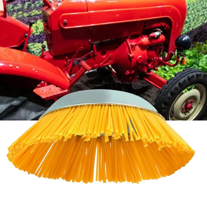 Brosse de désherbage en nylon 8 pouces Trou 25,4 mm Haute dureté Résistant aux chocs Tête de coupe-herbe