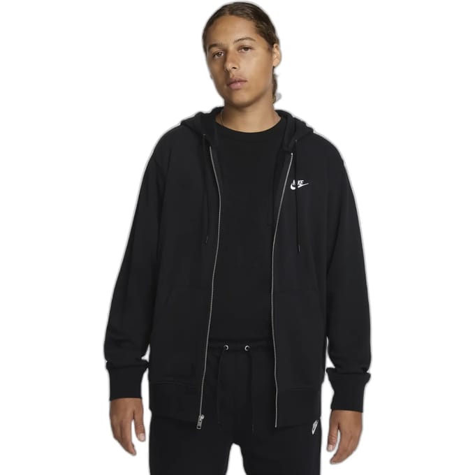 Hooded sweatshirt met rits Nike Club Fleece