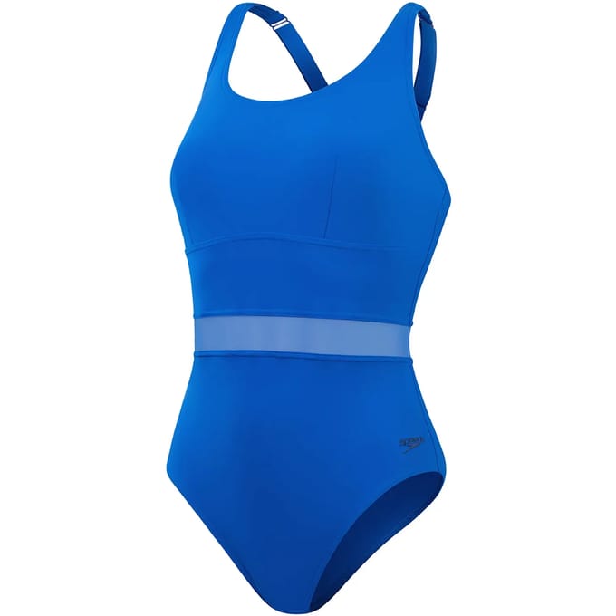 Speedo Womens Shaping LuniaGlow 1 Piece True Colbalt