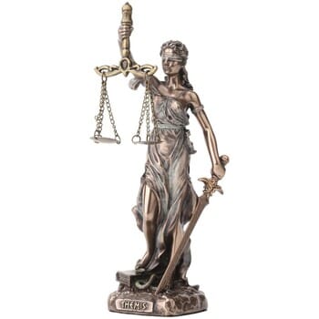 Beeldjes Signes Grimalt Themis-Griekse Godin Gerechtigheid