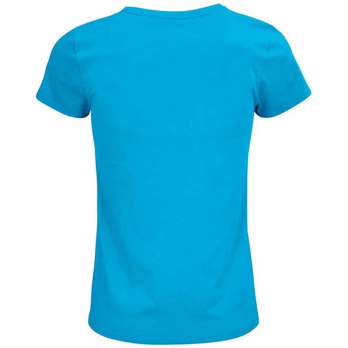 SOLS Dames/Dames Kruisvaarder T-Shirt (Aqua)