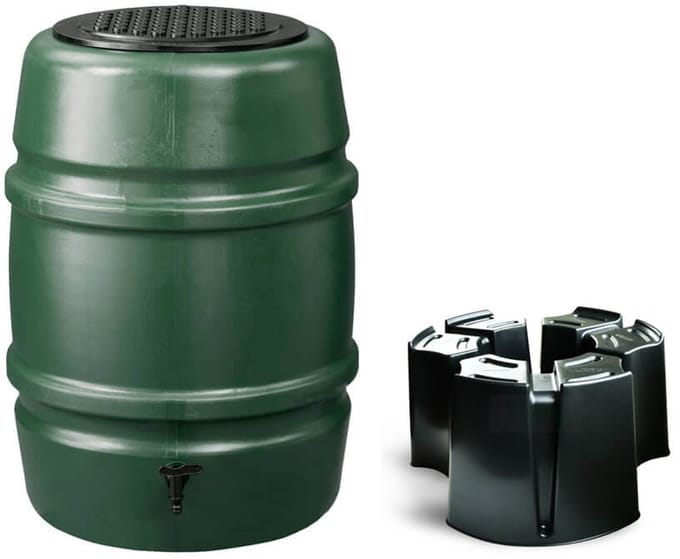 Harcostar - Regentonset Harcostar - 114 Liter Groen + Voet