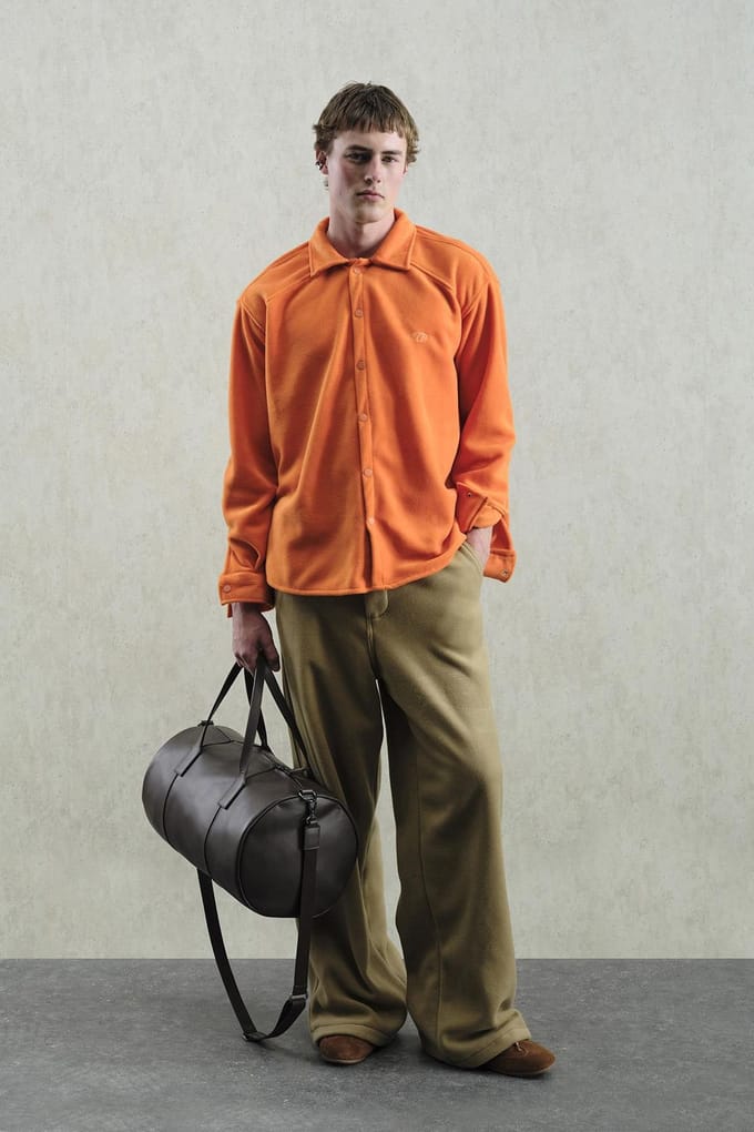 Oversized Pluche Shirt met Drukknoopsluiting