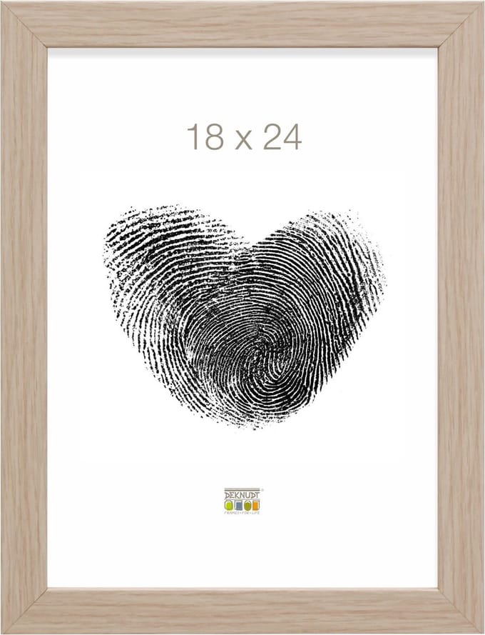 Deknudt Frames fotolijst S45RJ1 - naturel eikkleur - hout - 18x24 cm