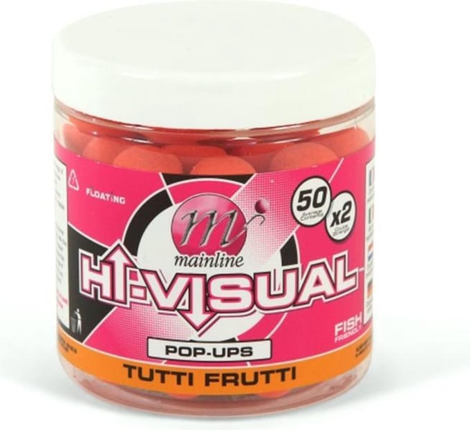 Mainline Hi Visual Pop-ups - Orange Tutti Frutti - 10mm - Oranje