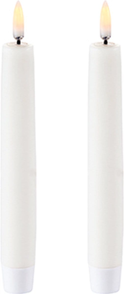 Uyuni Led Tafelkaars Nordic White- 20CM - Set van 2