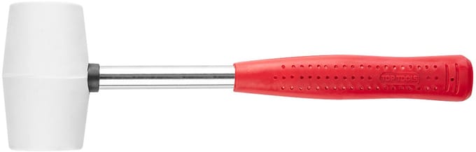 Grupa Topex - Rubberen Hamer - 40 mm - 225 g - Witte Rubberen Kop