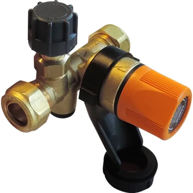 Watts BI15 inlaatcombinatie - 15mm knel, 8 bar