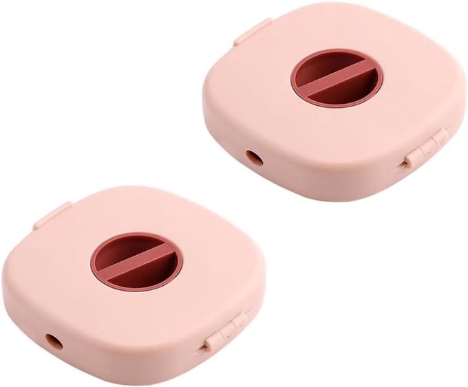 Stretchable Kabel Organizer - 2 Stuks Kabeloproller voor USB Kabels en Oplaadkabels, Roze, Draadbeheer en Opberging