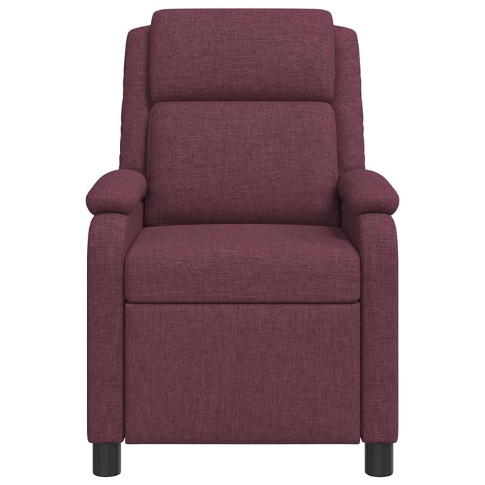 vidaXL - Recliner - Paars - Stof