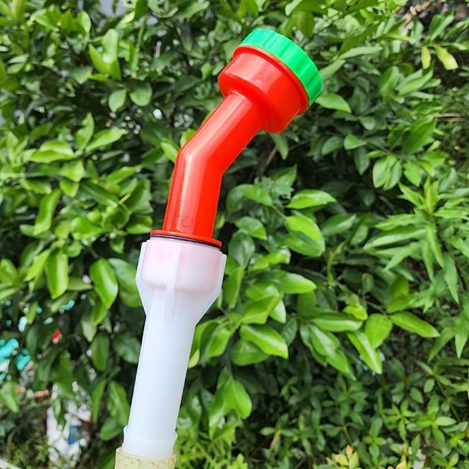 1 pièce Pistolet Pulvérisateur d'Arrosage de Jardin, Pulvérisateur Plastique Agricole à Fleur pour Arrosage de Pelouse, Potager et Massifs de Fleurs white