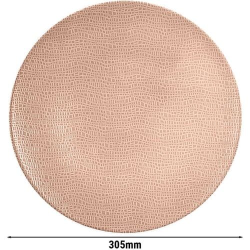 (6 stuks) SELTMANN WEIDEN Coup bord - plat - Ø 300mm - Oud roze Roze