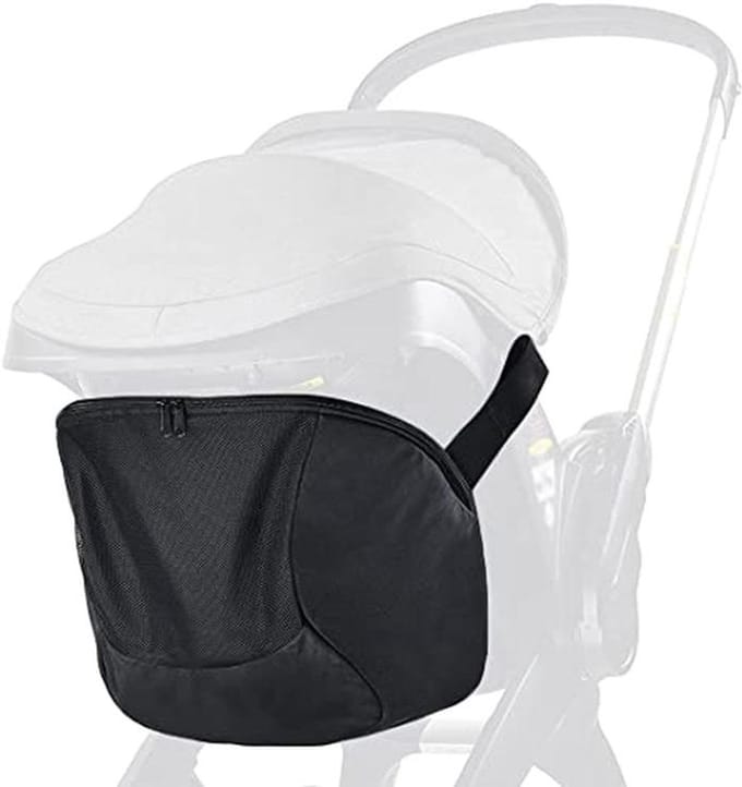 Solidchoice - Clip-On Opbergzak voor Kinderwagens met Grote Opslagcapaciteit